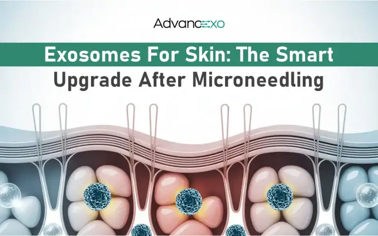 Read more about the article Exosomes For Skin: The Smart Upgrade After Microneedling