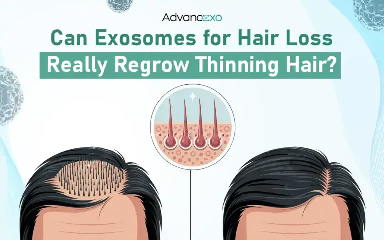 Read more about the article Can Exosomes for Hair Loss Really Regrow Thinning Hair?