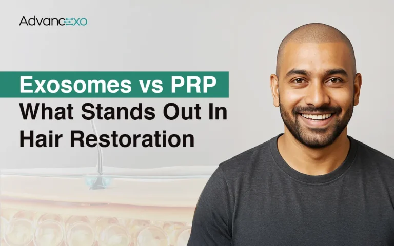 Read more about the article Exosomes vs PRP: Which Hair Restoration Option Works Better?